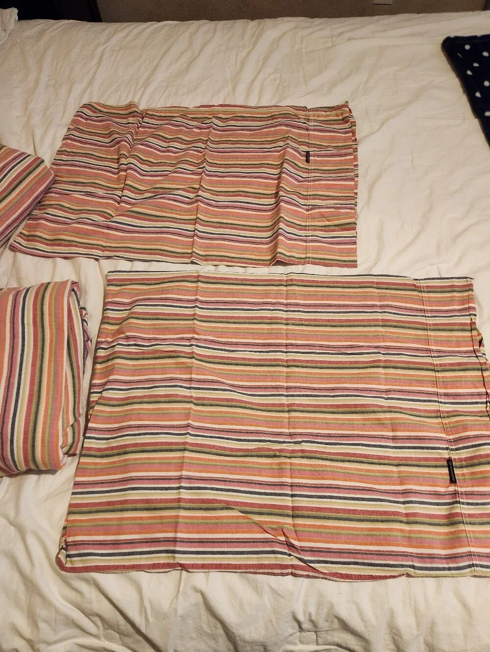 Dockers Striped 100% Cotton Queen Size Sheets Set